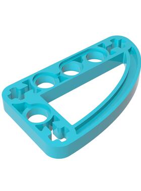 正版高砖积木零件GDS-970配件3x5 带轴栓孔架框(薄)兼容32250拼插