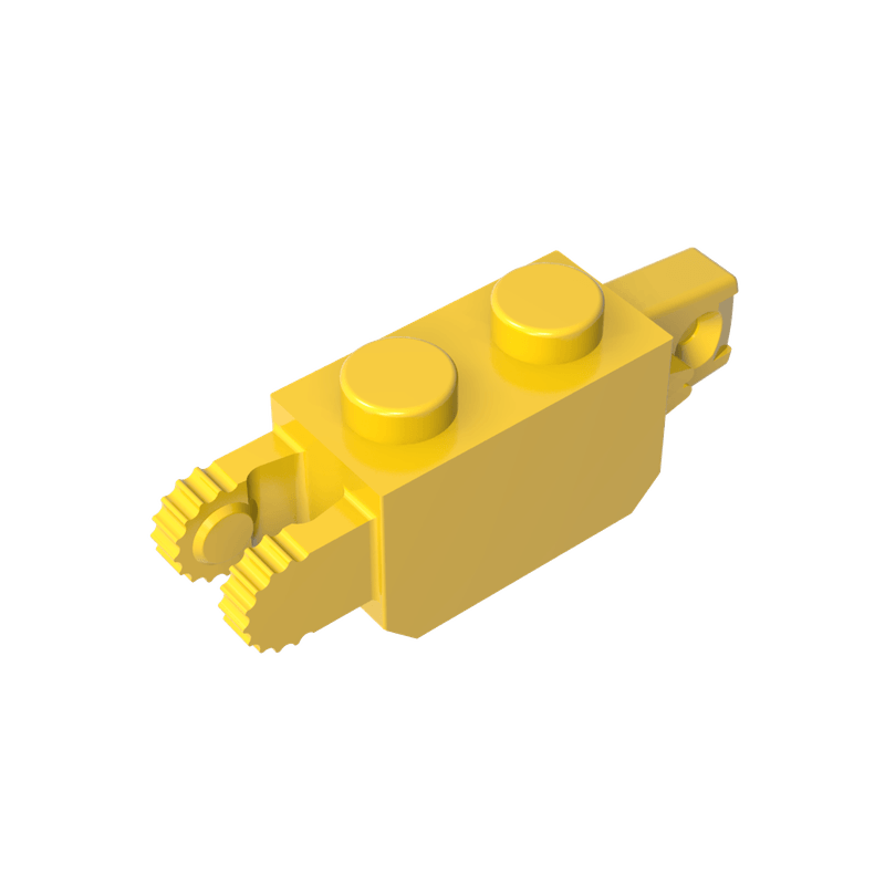 正版高砖积木零件GDS-1119配件1x2兼容30386小颗粒MOC拼插散件
