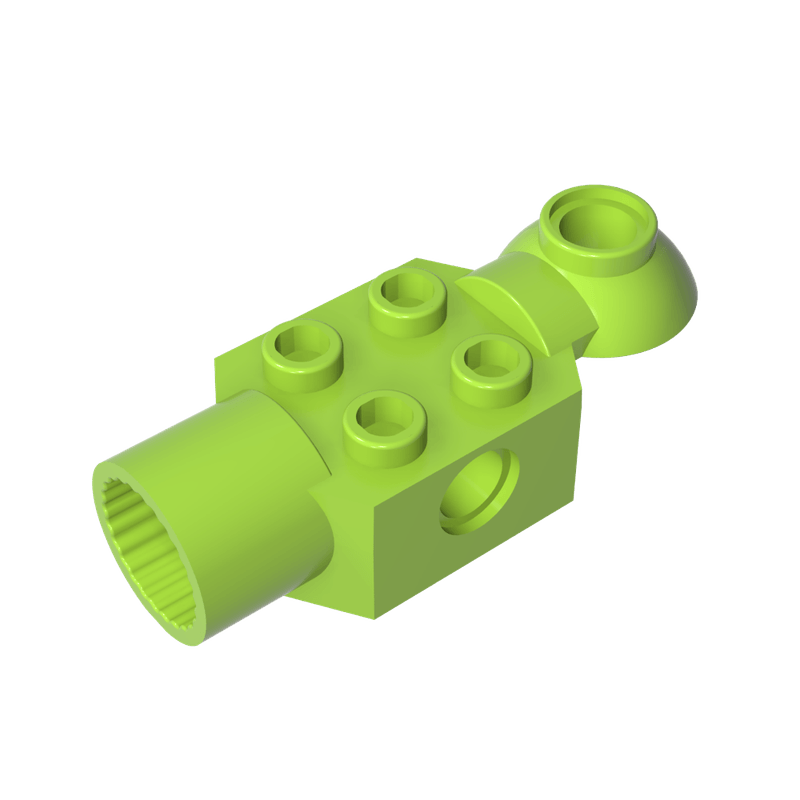 正版高砖积木零件GDS-1286配件2x2兼容47452小颗粒MOC拼插散件