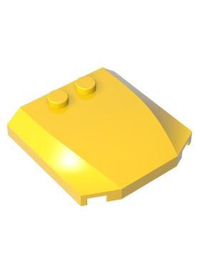 正版高砖积木零件GDS-1266配件4x4x2/3 楔形盖板兼容45677MOC拼插