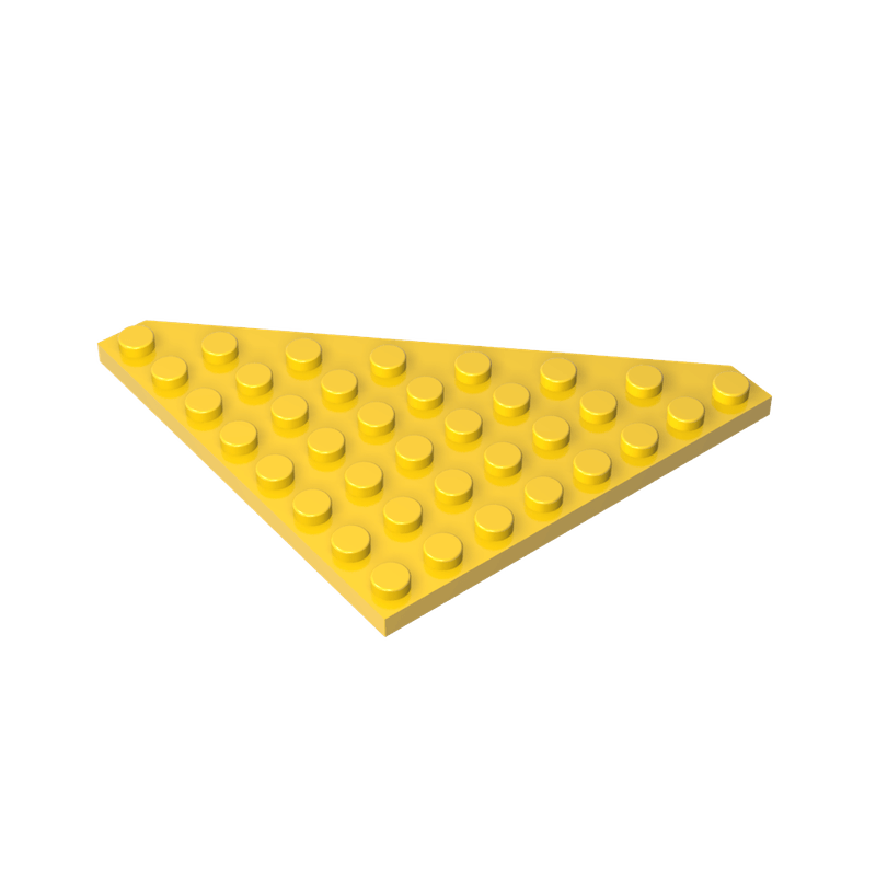 正版高砖积木零件GDS-700配件8x8 楔形板兼容30504小颗粒MOC拼插