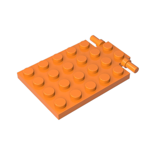 正版高砖积木零件GDS-844配件4x6 陷阱板兼容92099小颗粒MOC拼插