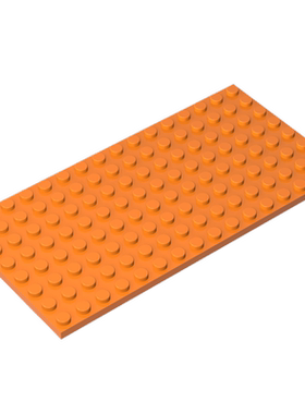 正版高砖积木零件GDS-529配件8x16 板兼容92438小颗粒MOC拼插散件