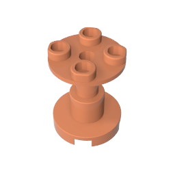 正版高砖积木零件GDS-1130配件2x2x2 支柱兼容3940-3940a-3940b