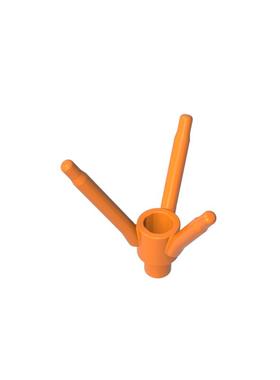 正版高砖积木零件GDS-M3352配件植物 花茎干 3杆兼容24855MOC拼插