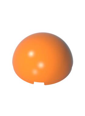 正版高砖积木零件GDS-M246配件4x4圆顶罩子兼容86500小颗粒拼插散