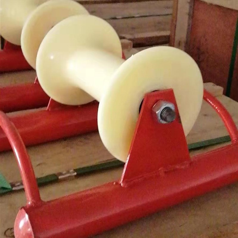 20-630PE管滚轮托管器管道焊接管托支架滚动滑轮拖管器支管器机