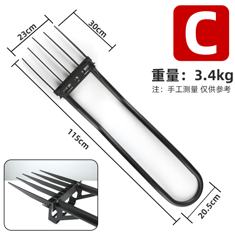 户外多功能锄头铁锹两用加厚锻打钢叉子松土翻地神器农用工具大全,特色手工艺,其他特色工艺品,淘宝优惠券,粉丝福利购,淘宝优惠卷