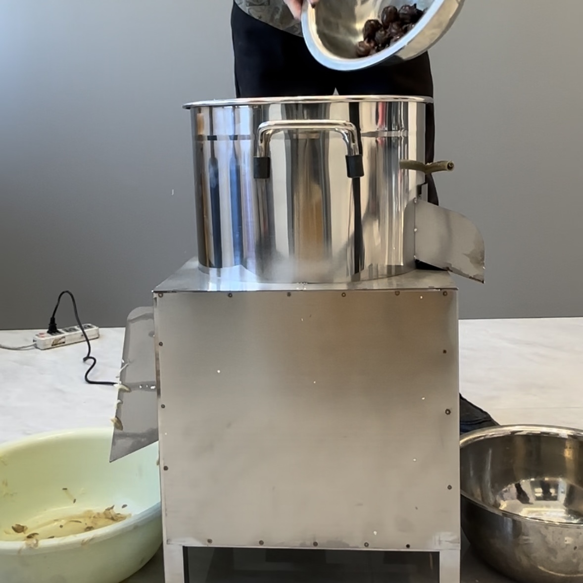 马蹄削皮机商用大枣小土豆