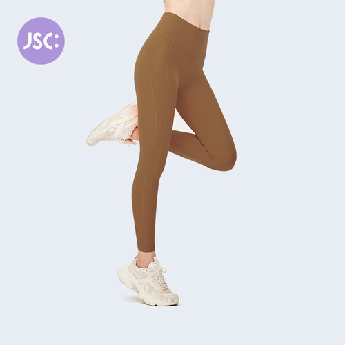 JSC小包容裸感健身裤高弹瑜伽裤