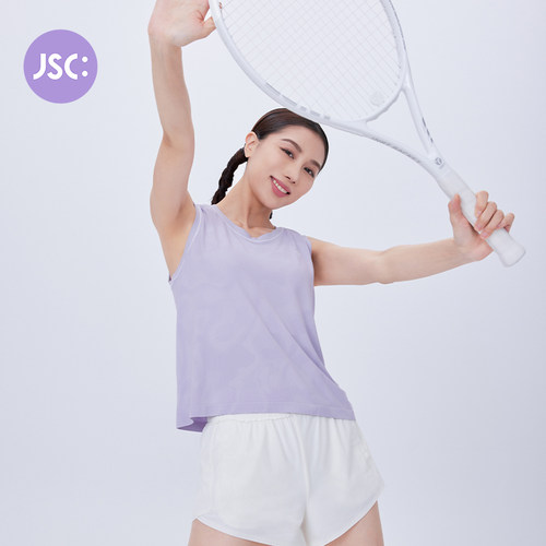 JSC凉感无缝宽松运动背心