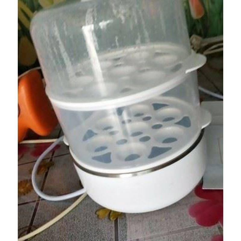 蒸鸡蛋器煮烝蛋机宝宝蒸蛋早餐机炖蛋羹4-6枚自动断电热饭热奶气