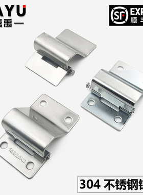 304不锈钢铰链隐形折弯AS-110工业内装隐藏式暗藏合页B-562-1