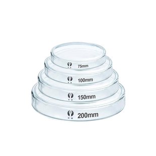 翌哲牌 玻璃培养 加厚款 细胞细菌培养皿 直径60 75 90 100 120 150 200mml 耐高温生物平皿实验仪器实验器皿