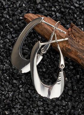 韩国东大门极简风小众U形耳环ins风女时尚个性简约百搭高级感耳饰