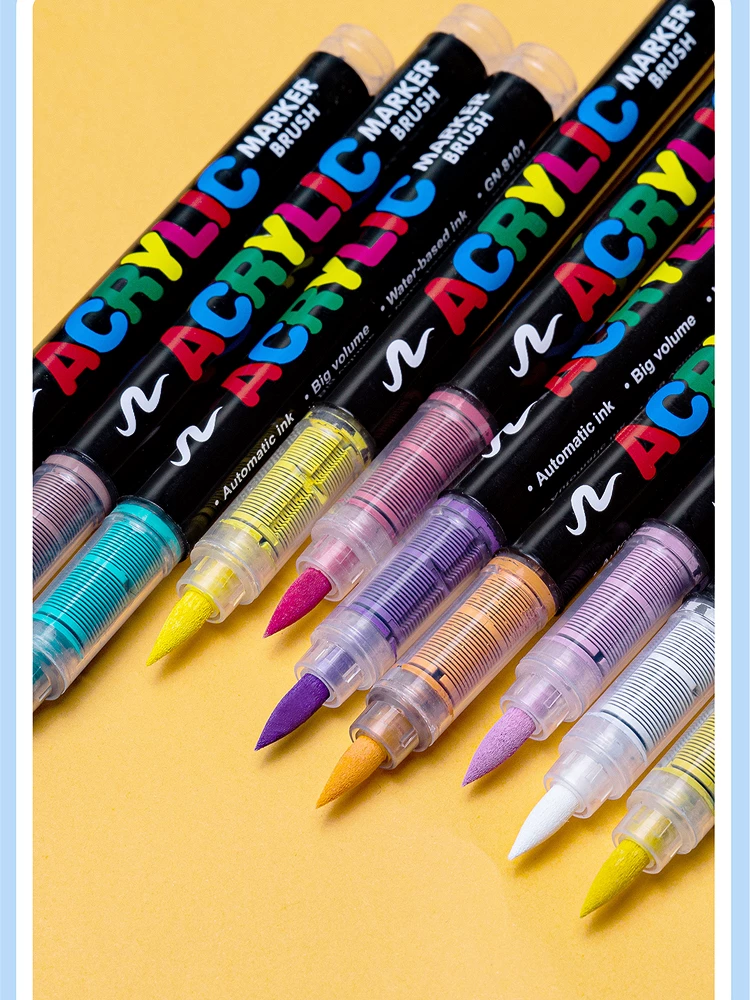Acrylic, маркер, мягкое искусство живописи, кисть, 240 цветов, DIY, граффити