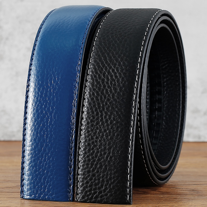 巨毅乐男女真皮无扣带身