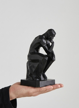创意几何抽象人物雕塑摆件