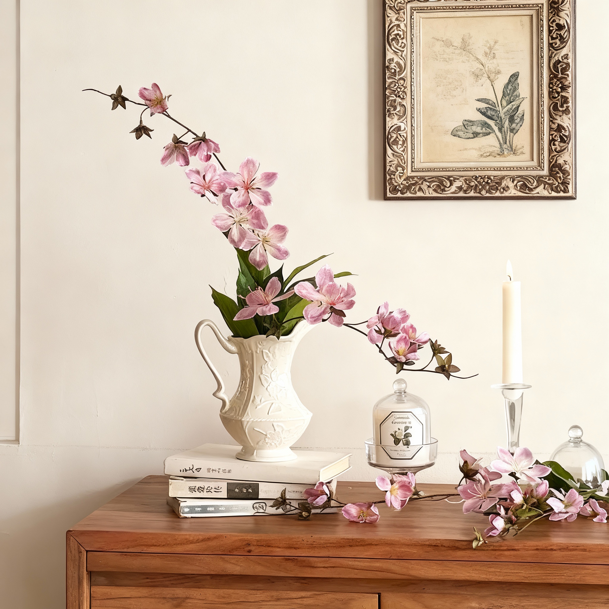 创意手工花束大飞燕客厅茶几摆件