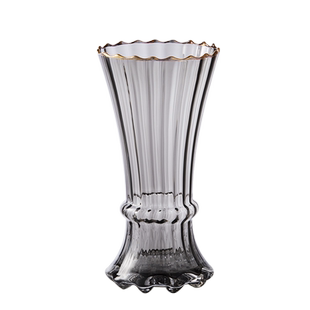 西班牙风格玻璃花瓶水养插花器家居摆件软装饰品创意客厅轻奢北欧