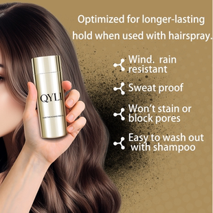 QYLI Hair Building Fibers Hair Loss Products头发纤维粉
