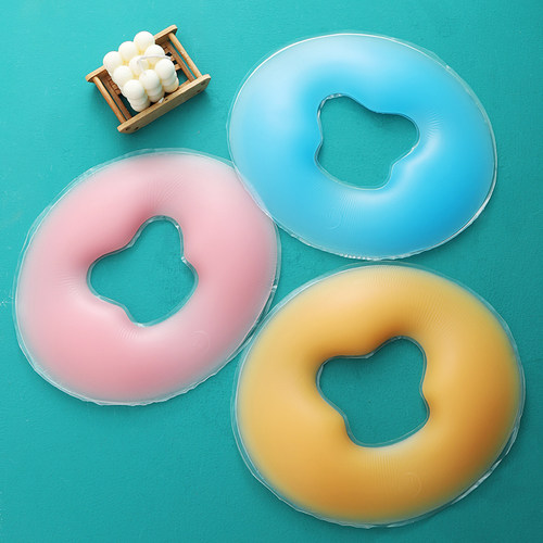 美容院硅胶趴枕U型圆形无痕脸垫