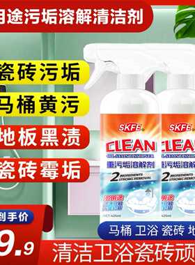 SKFE重污垢溶解剂 清洁剂厕所瓷砖 去污水池地板砖马桶除垢剂高浓