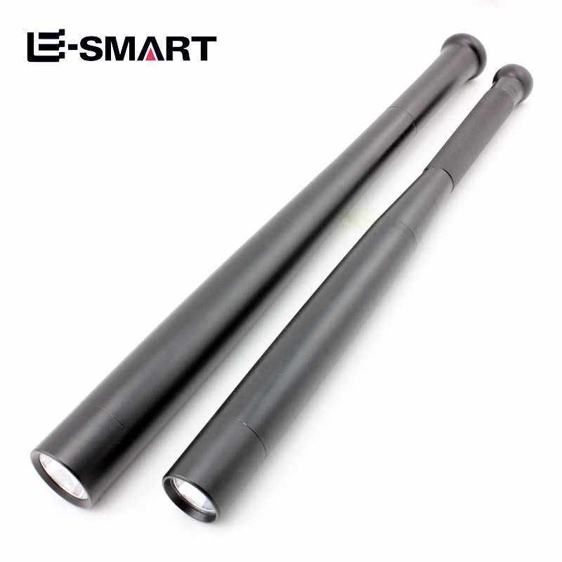 Q5 LED充电棒球棒强光手电筒防狼防身防暴巡逻安保安防身棒