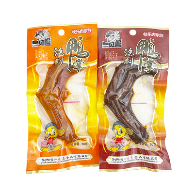 一见喜泡制鸭掌辣味即食零食小吃