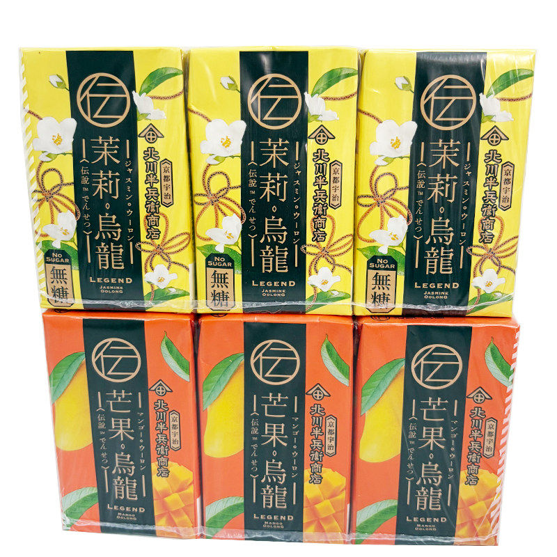 711同款北川半兵卫港版乌龙茶6盒
