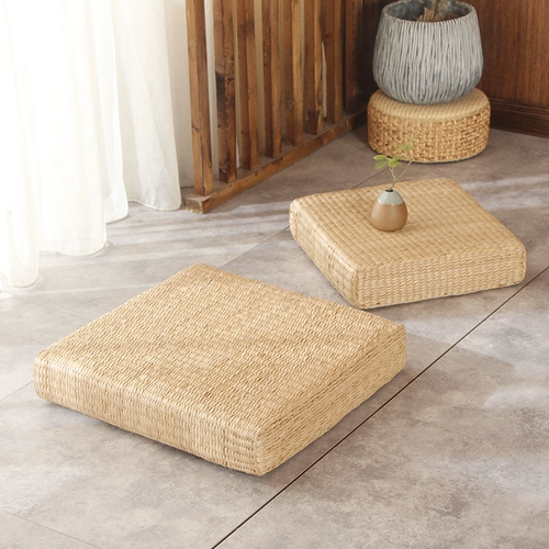 Травяная подушка татами с утолщенным домашним бурным стеклом чайная церемония на коленях сидячая медитационная подушка