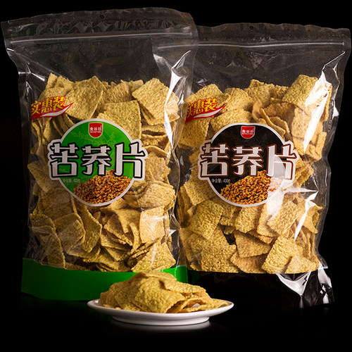 苦荞片荞麦锅巴大袋装脆片