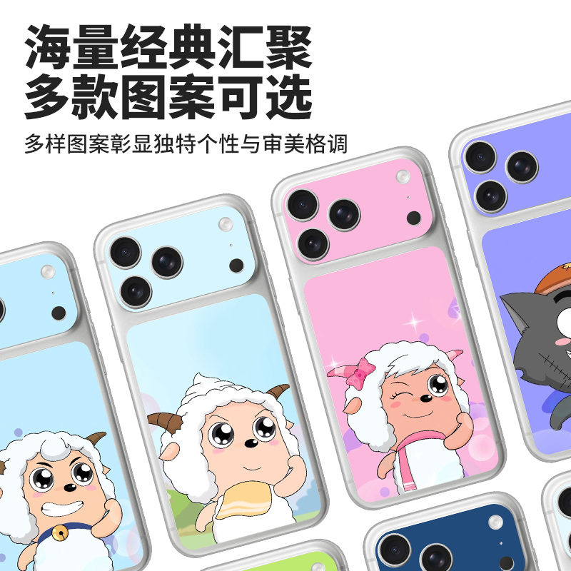 适用iphone17promax手机背板贴纸