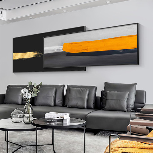 黑白简约抽象画价格 黑白简约抽象画图片 星期三