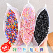 一次性橡皮筋女扎头小发圈头绳头饰儿童宝宝皮套2022年新款 彩发绳