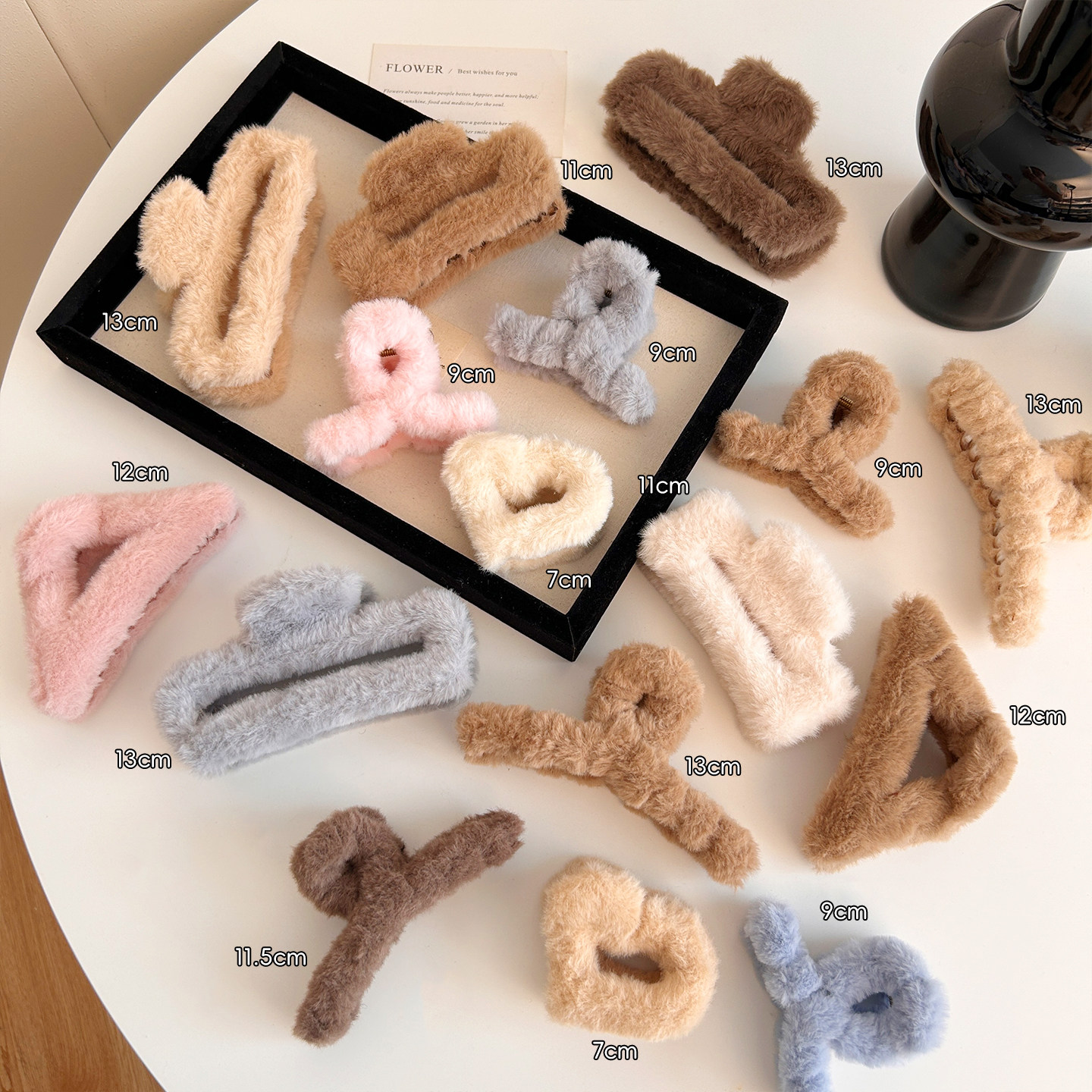 秋冬毛绒抓夹大号鲨鱼夹女2025新款高级感气质后脑勺盘发头饰发卡,饰品/流行首饰/时尚饰品新,发饰,淘宝优惠券,粉丝福利购,淘宝优惠卷