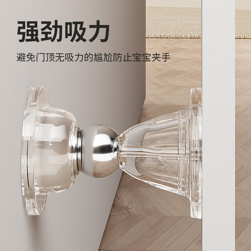硅胶门吸免打孔新款门阻器卫生间门挡门碰防撞垫吸盘入户门地吸贴
