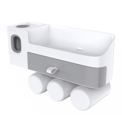 一家三口杯子口杯刷牙家用高档情侣漱口杯简约牙刷盒卫浴洗漱套装