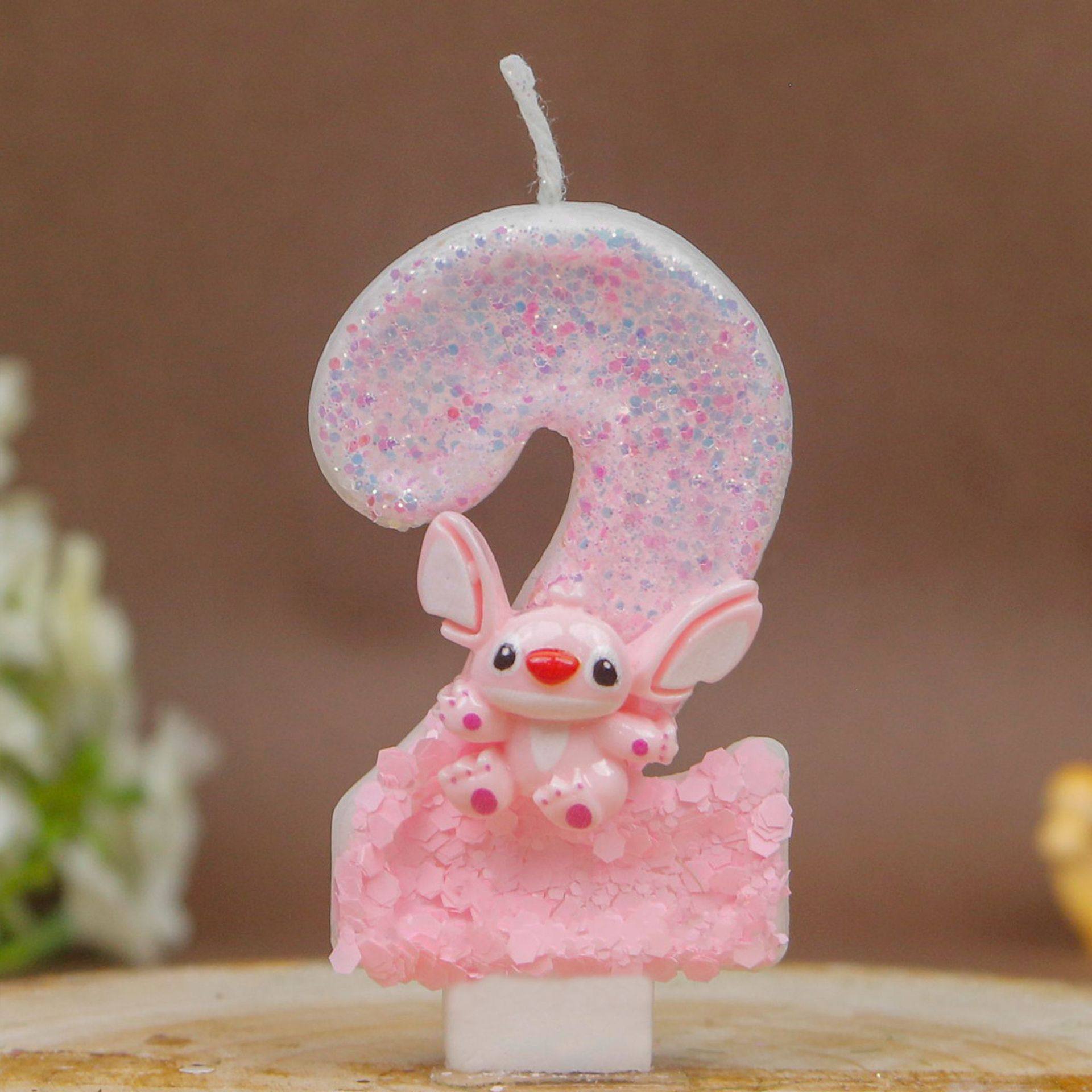 跨境temu希音数字蜡烛史迪仔0-9粉色可爱创意生日蜡烛卡通蛋糕用,家居饰品,蜡烛/蜡片,淘宝优惠券,粉丝福利购,淘宝优惠卷