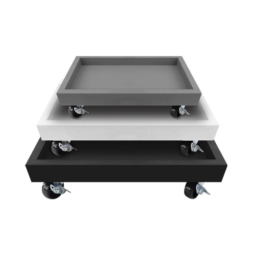 方形塑胶仿水泥可定制移动托盘