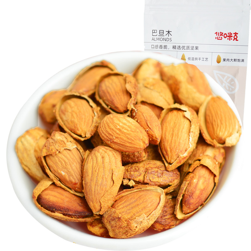 悠咪克手剥巴旦木208g袋装新货薄壳大杏仁扁桃仁特产孕妇零食|msdalam kategori makanan ringan/Nuts/Specialty, Hickory/Nuts/pemanggangan, Almonds/Almond - dari Buy2taobao.com untuk memberikan perkhidmatan ejen Taobao profesional membeli
