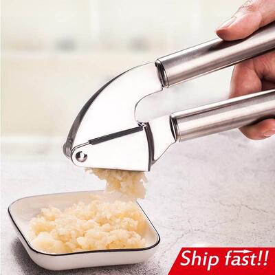 large stainless steel Garlic Press Ginger Crusher mashed新款