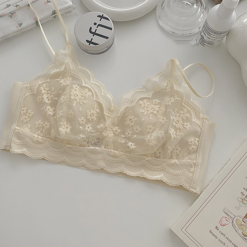 夏季超薄款蕾丝内衣女