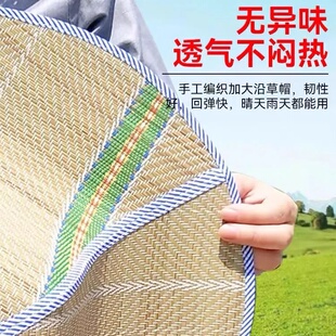 夏季 草帽户外农用遮阳帽子钓鱼草帽头部防护 扇子型可折叠无纺布款