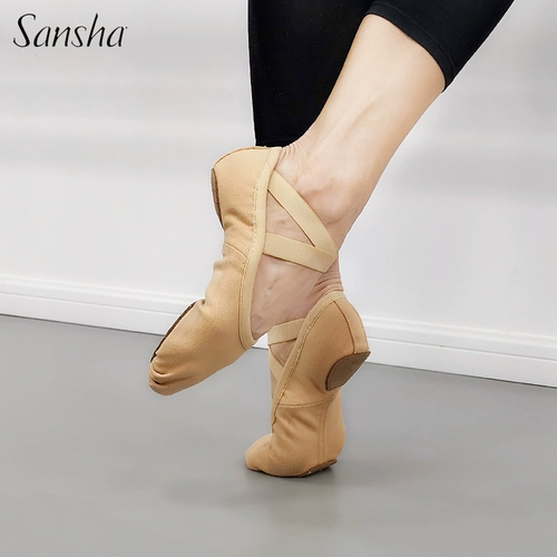 Туфли, балетки, эластичная танцующая обувь, мягкая подошва