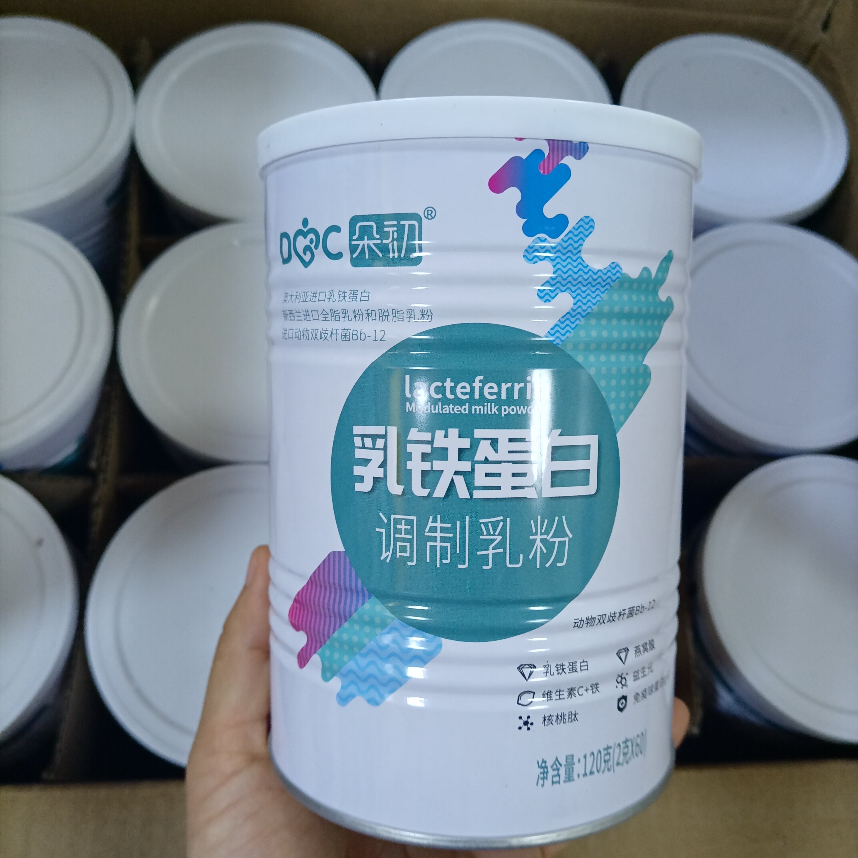 朵初乳铁蛋白调制乳粉60小包每罐