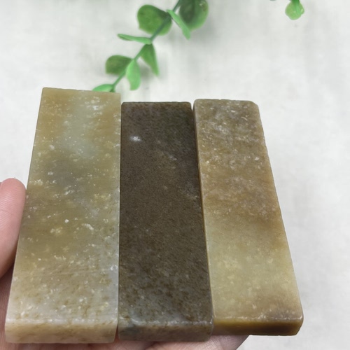 3件价新疆和田玉糖玉且末牌子料边角料玉石料DIY挂件下脚料包邮t