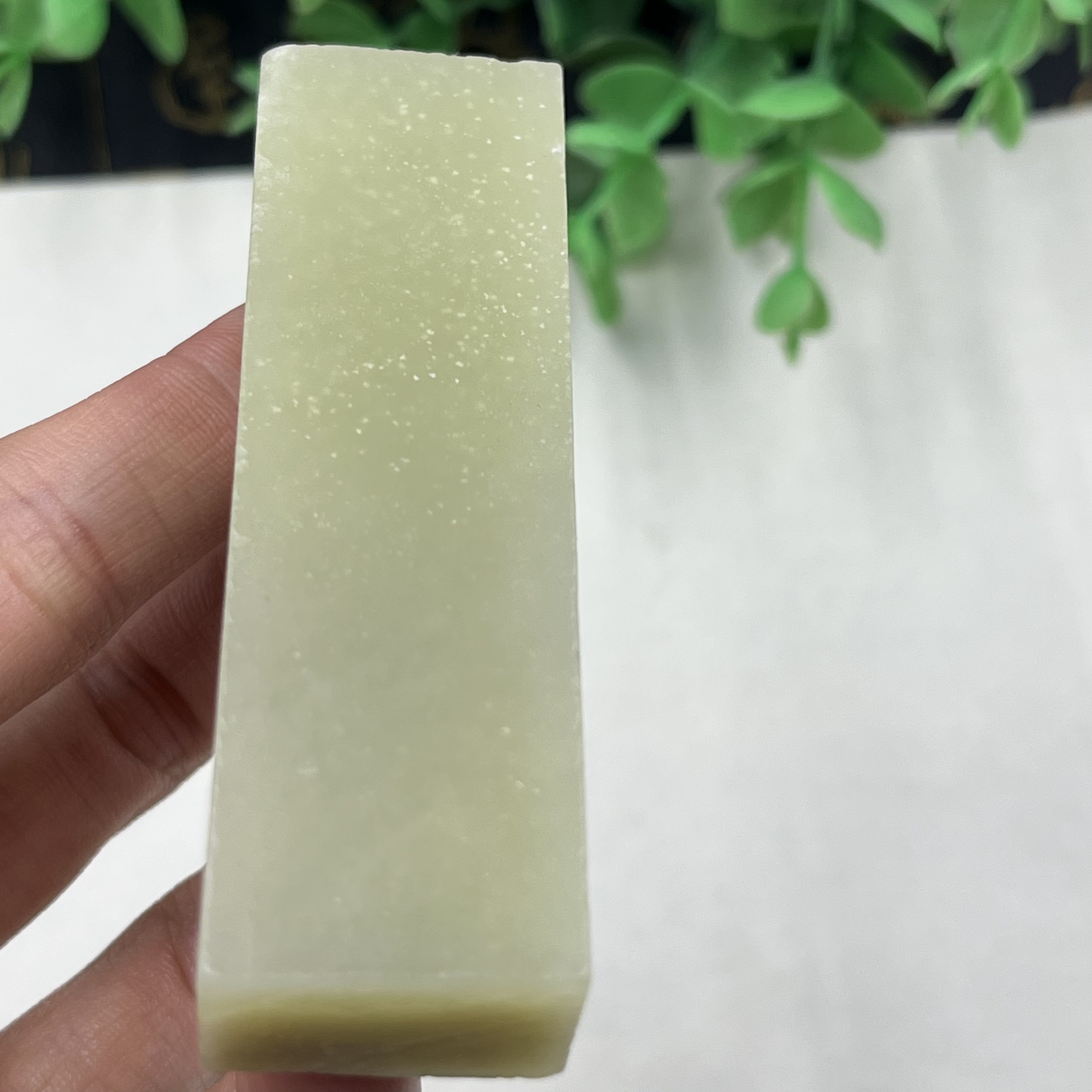 新疆和田玉白玉冰透牌子边角料玉石料下脚料DIY吊坠毛料包邮62克t