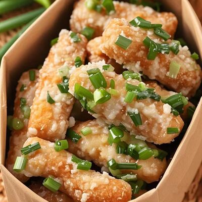 潮汕正宗手工兰花根铁钉头酥脆葱香江米条潮汕特产老味道零食小吃