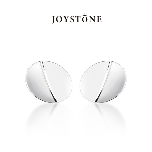 【叶童同款】JOYSTONE 幻境耳钉 欧美小众设计时尚百搭银色耳饰